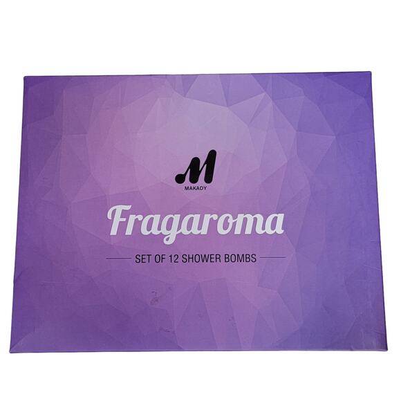 Fragaroma Shower Bombs 10 ct Eucalyptus Peppermint Lavender Rose Essential Oils - Picture 5 of 6